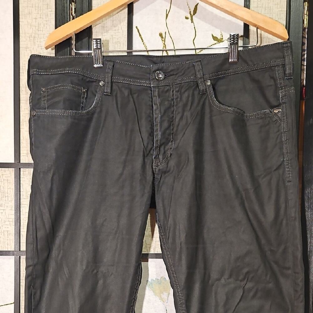 Buffalo David Bitton Men's Charcoal Skinny Jeans